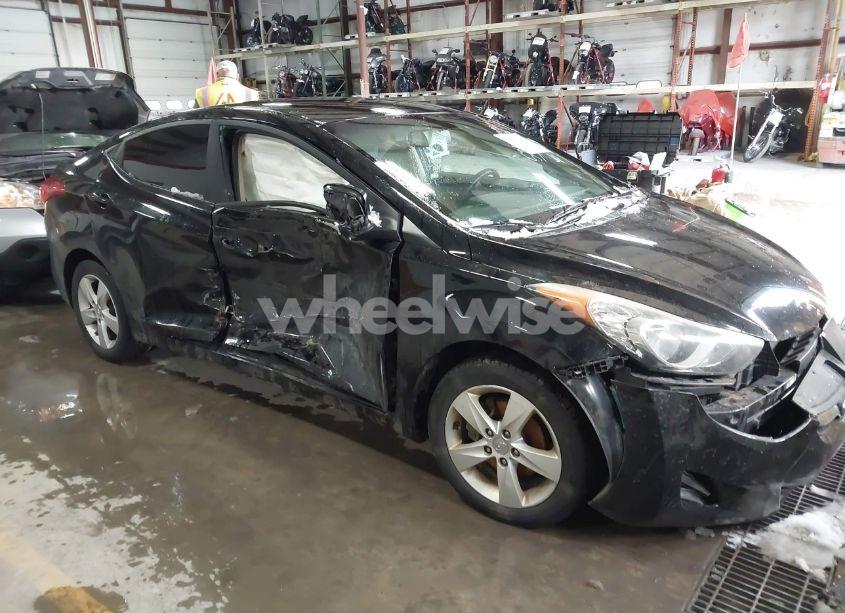 2012 Hyundai Elantra GLS (VIN 5NPDH4AE8CH065343) main photo