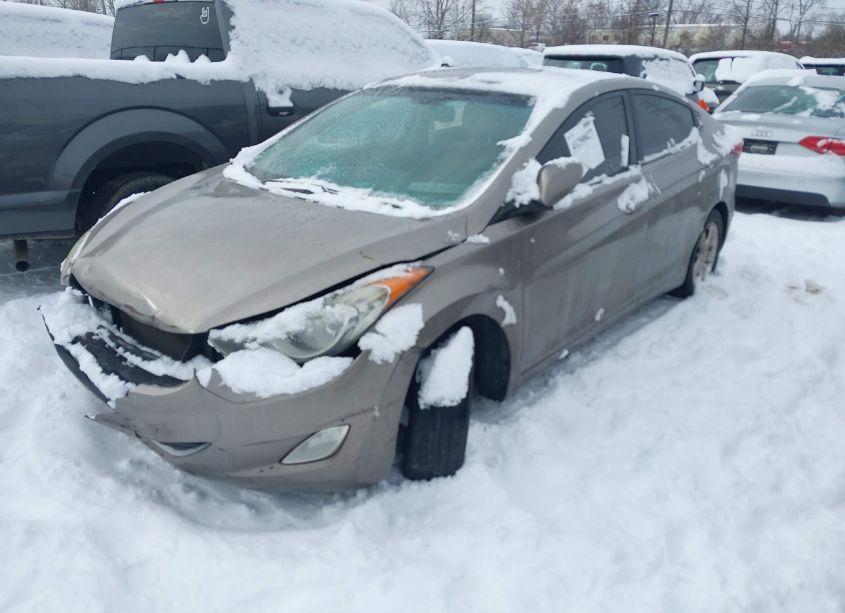 Photo 2 of 2012 Hyundai Elantra GLS (VIN 5NPDH4AE8CH090470)