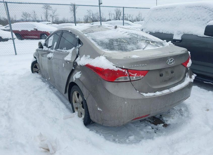 Photo 3 of 2012 Hyundai Elantra GLS (VIN 5NPDH4AE8CH090470)