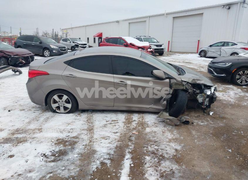 Photo 14 of 2012 Hyundai Elantra GLS (VIN 5NPDH4AE8CH099394)