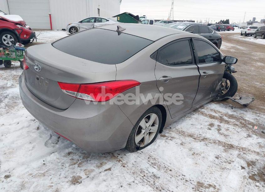 Photo 4 of 2012 Hyundai Elantra GLS (VIN 5NPDH4AE8CH099394)