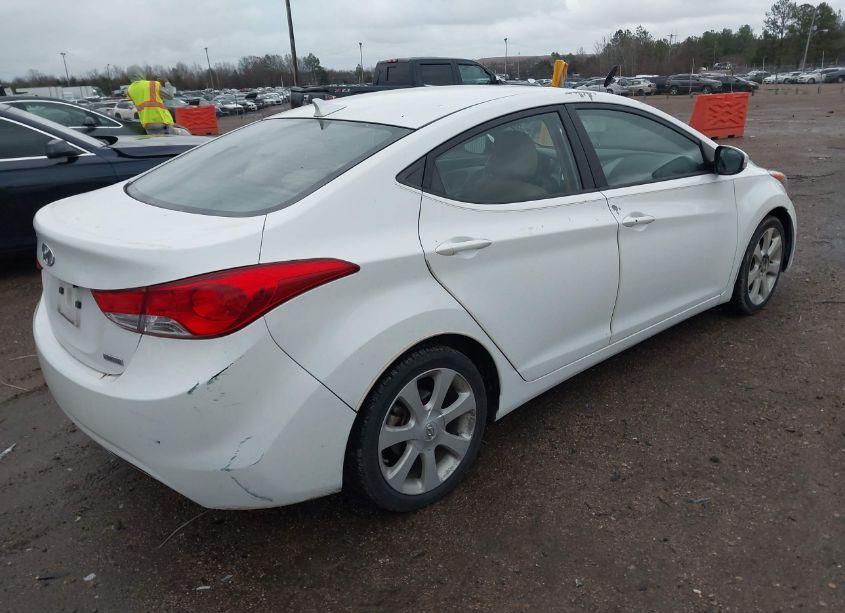 Photo 4 of 2012 Hyundai Elantra LIMITED (VIN 5NPDH4AE8CH113374)