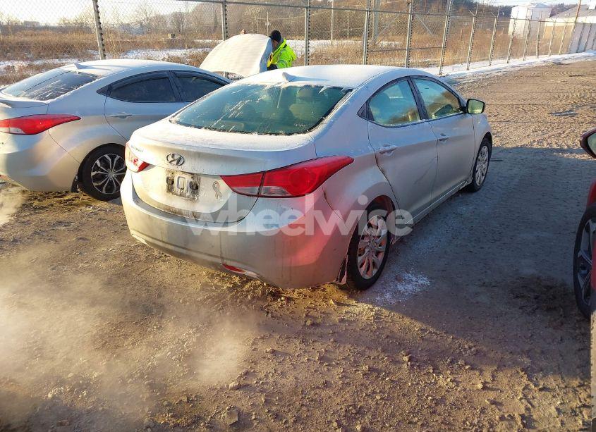 Photo 4 of 2012 Hyundai Elantra GLS (VIN 5NPDH4AE8CH115268)