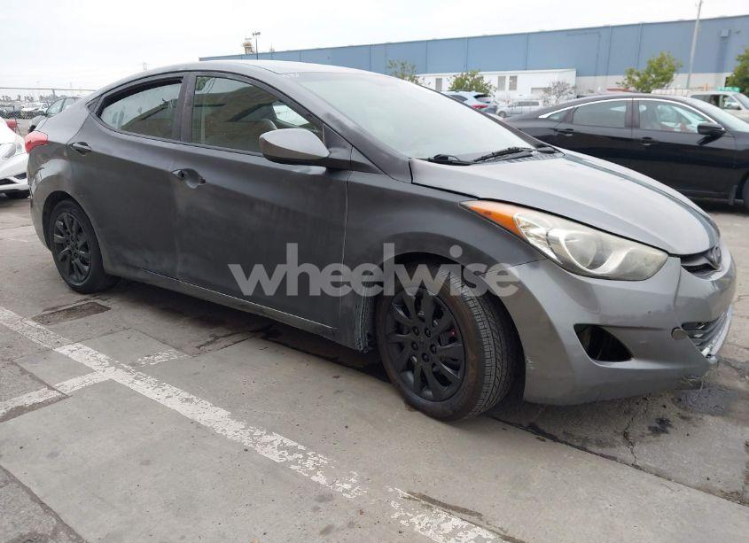2012 Hyundai Elantra GLS (VIN 5NPDH4AE8CH140431) main photo