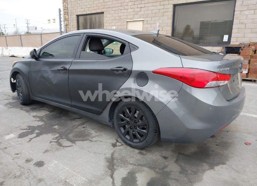 Photo 3 of 2012 Hyundai Elantra GLS (VIN 5NPDH4AE8CH140431)