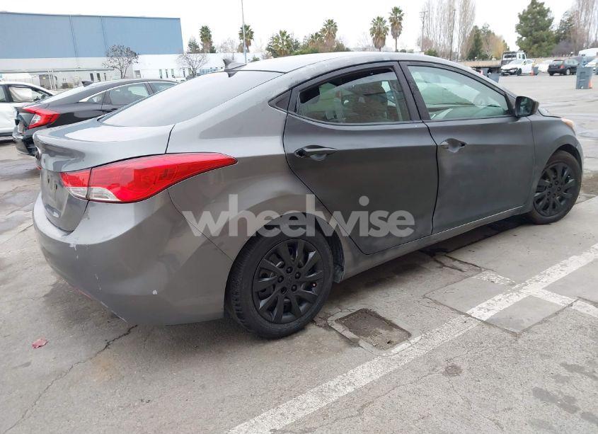 Photo 4 of 2012 Hyundai Elantra GLS (VIN 5NPDH4AE8CH140431)