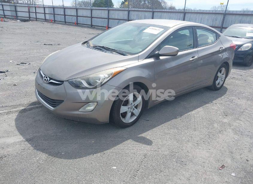Photo 2 of 2012 Hyundai Elantra GLS (VIN 5NPDH4AE8CH148965)