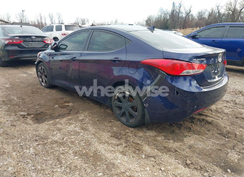 Photo 3 of 2013 Hyundai Elantra LIMITED (VIN 5NPDH4AE8DH172118)