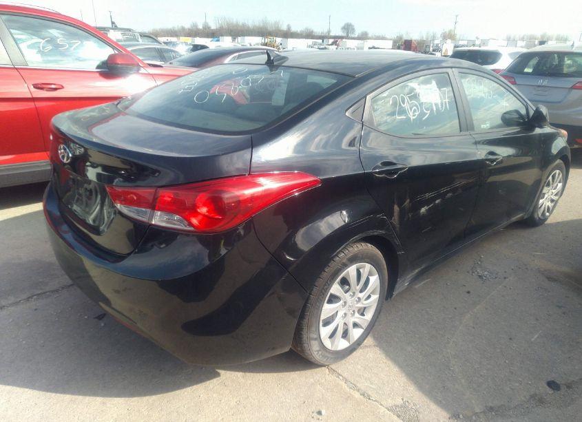 Photo 4 of 2013 Hyundai Elantra GLS (VIN 5NPDH4AE8DH180803)