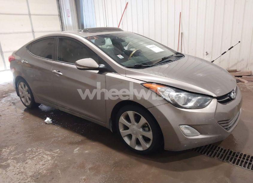 2013 Hyundai Elantra LIMITED (VIN 5NPDH4AE8DH191283) main photo
