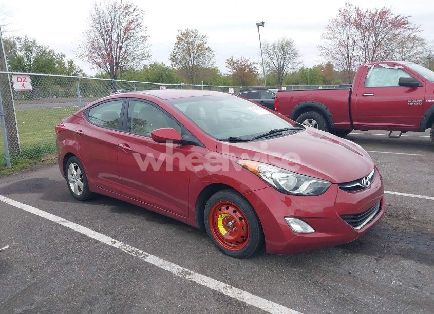 2013 Hyundai Elantra GLS (VIN 5NPDH4AE8DH193616) main photo