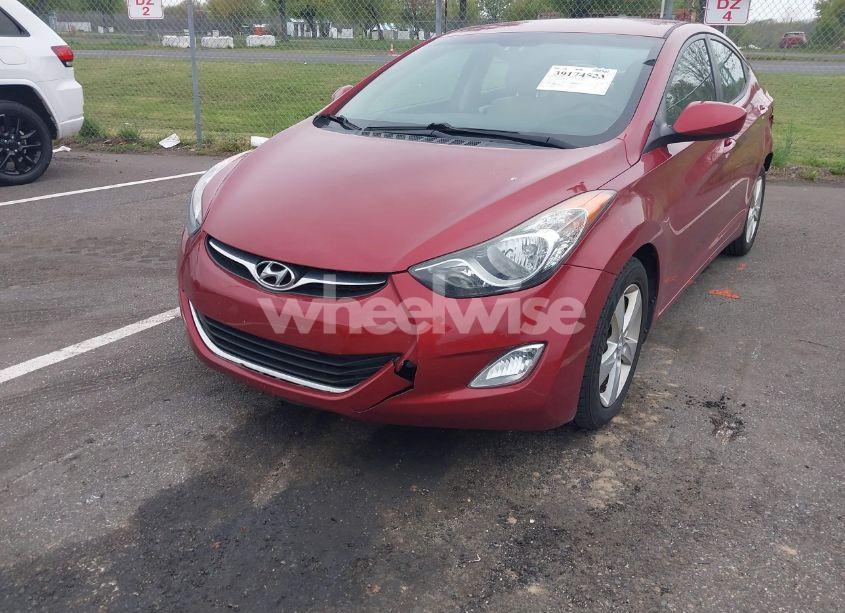 Photo 6 of 2013 Hyundai Elantra GLS (VIN 5NPDH4AE8DH193616)