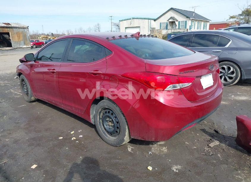 Photo 3 of 2013 Hyundai Elantra GLS (VIN 5NPDH4AE8DH194863)