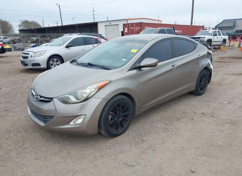 Photo 2 of 2013 Hyundai Elantra GLS (VIN 5NPDH4AE8DH195303)