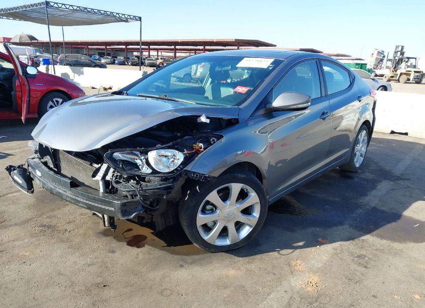 Photo 2 of 2013 Hyundai Elantra LIMITED (VIN 5NPDH4AE8DH195866)