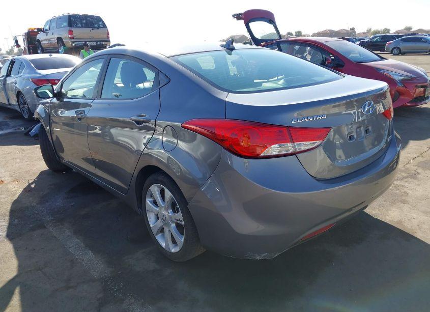 Photo 3 of 2013 Hyundai Elantra LIMITED (VIN 5NPDH4AE8DH195866)