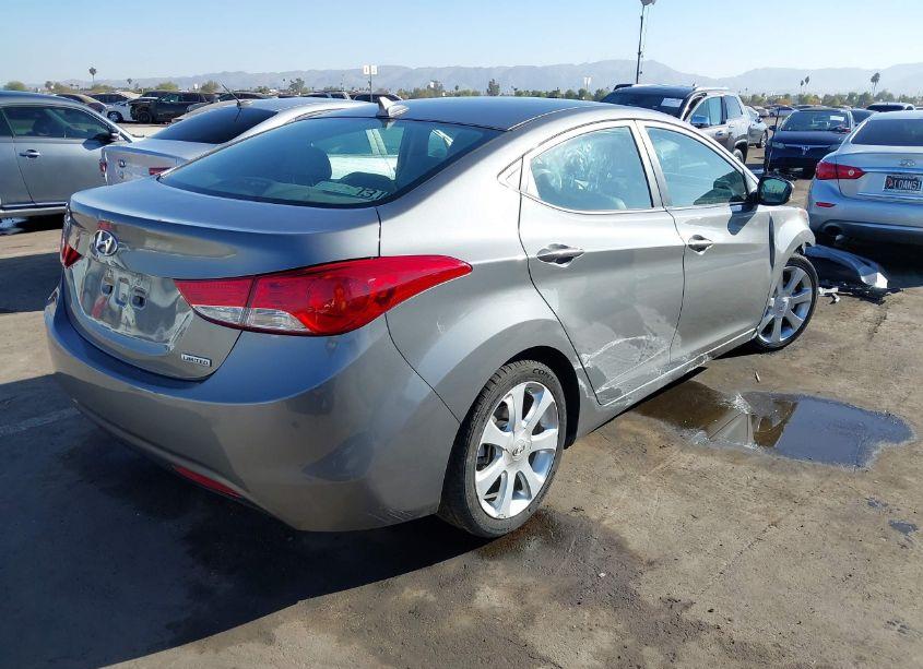 Photo 4 of 2013 Hyundai Elantra LIMITED (VIN 5NPDH4AE8DH195866)