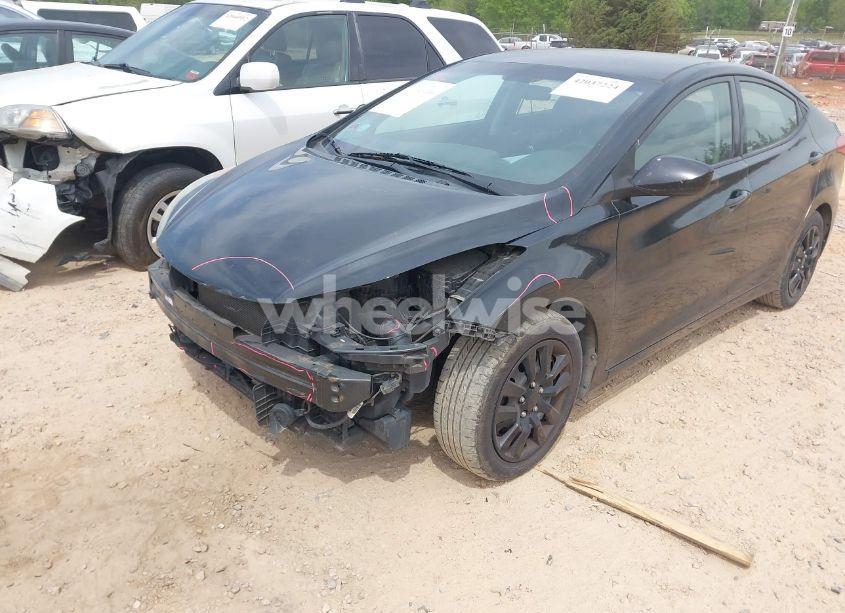 Photo 2 of 2013 Hyundai Elantra GLS (VIN 5NPDH4AE8DH220667)
