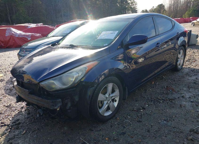 Photo 2 of 2013 Hyundai Elantra GLS (VIN 5NPDH4AE8DH235864)