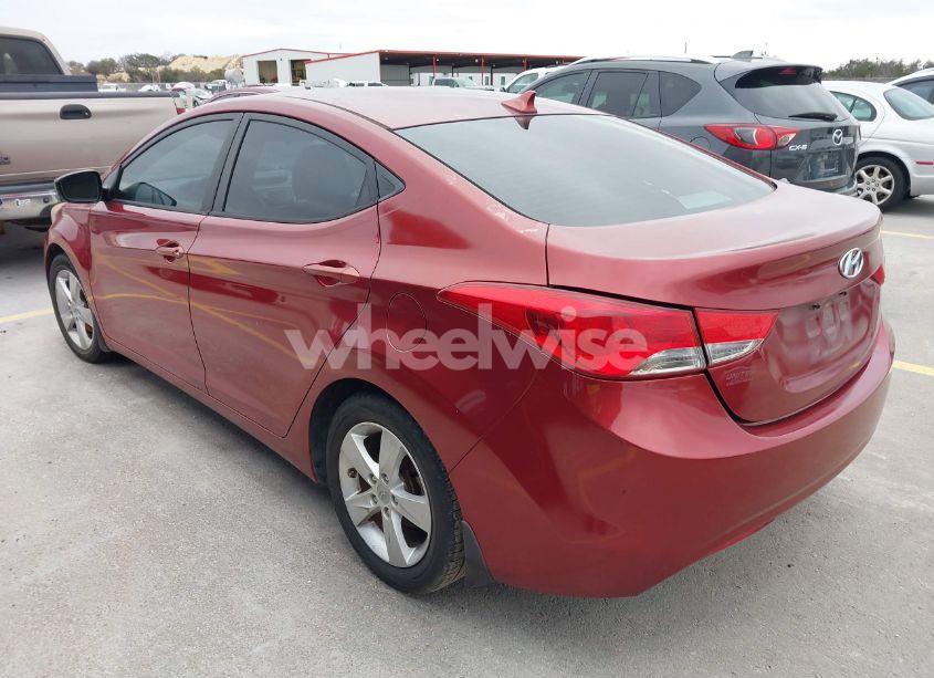 Photo 3 of 2013 Hyundai Elantra GLS (VIN 5NPDH4AE8DH247075)