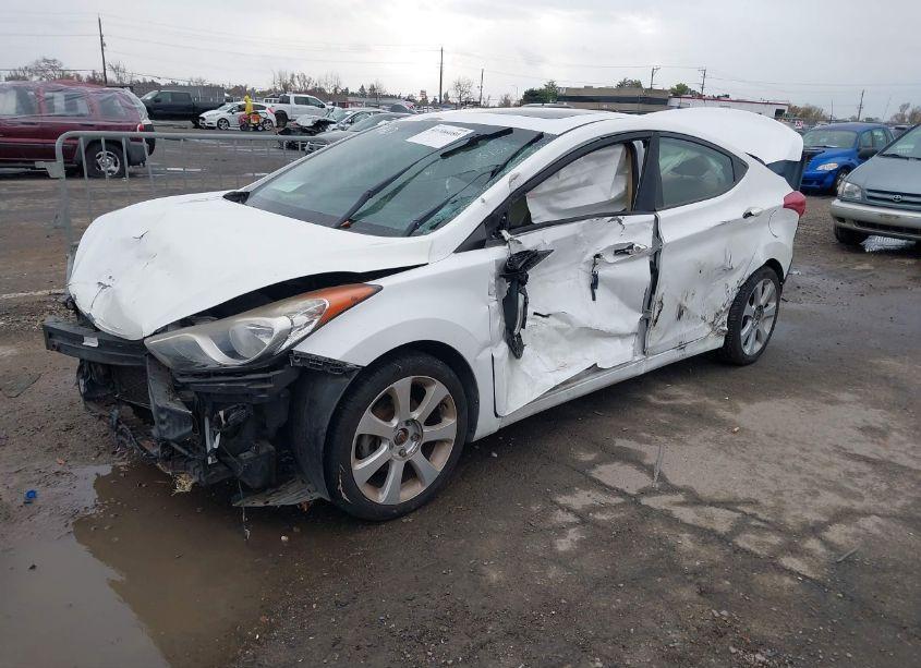 Photo 2 of 2013 Hyundai Elantra LIMITED (VIN 5NPDH4AE8DH252714)