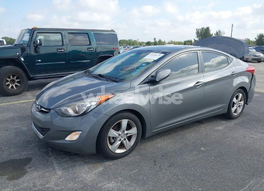 Photo 2 of 2013 Hyundai Elantra GLS (VIN 5NPDH4AE8DH253510)