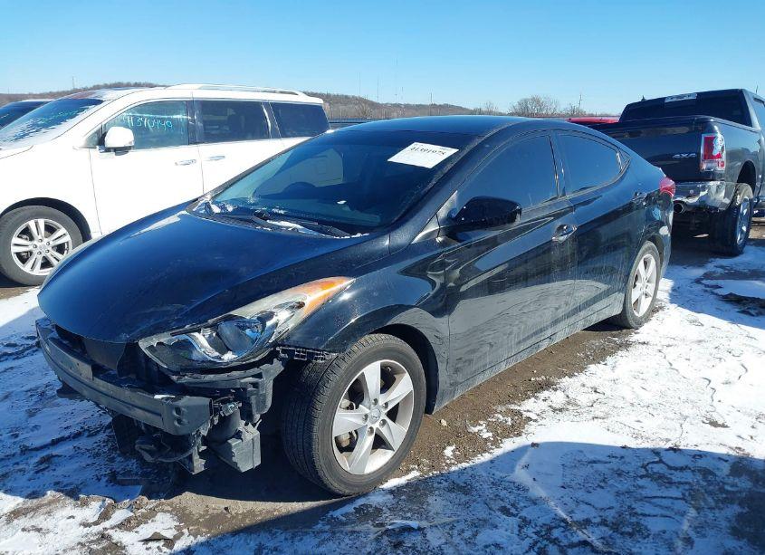 Photo 2 of 2013 Hyundai Elantra GLS (VIN 5NPDH4AE8DH265303)
