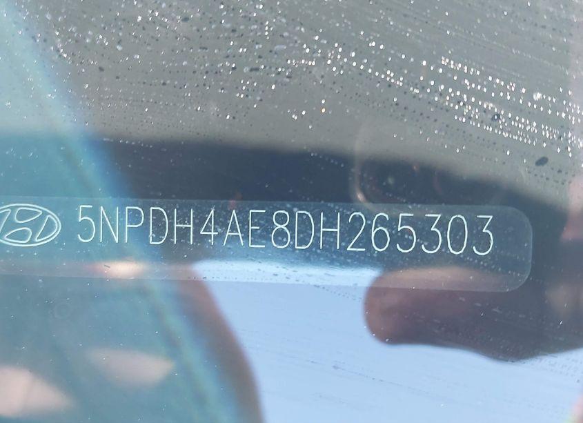 Photo 9 of 2013 Hyundai Elantra GLS (VIN 5NPDH4AE8DH265303)