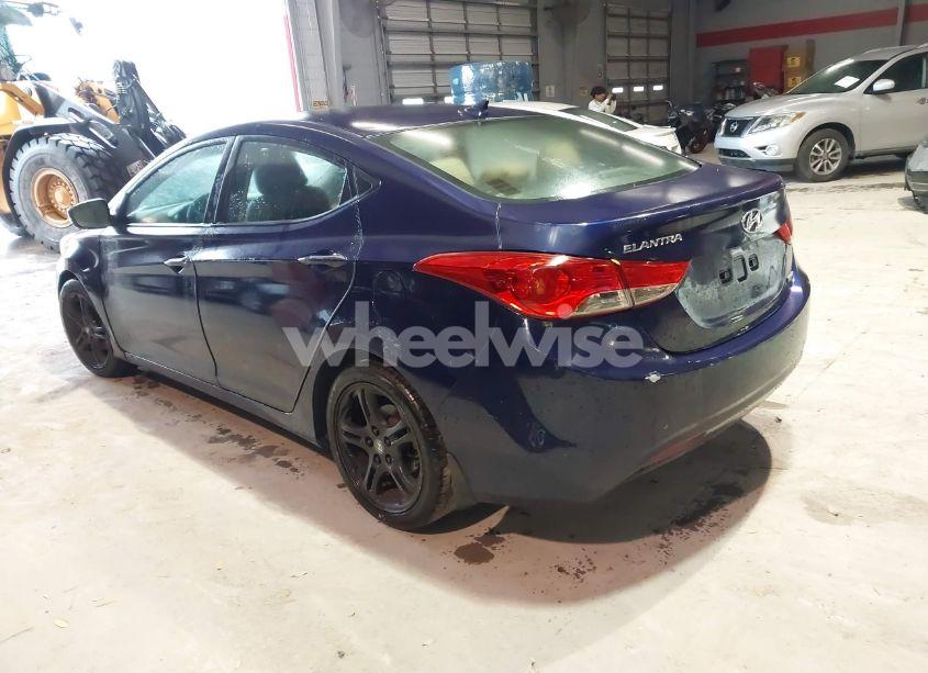 Photo 3 of 2013 Hyundai Elantra LIMITED (VIN 5NPDH4AE8DH287222)