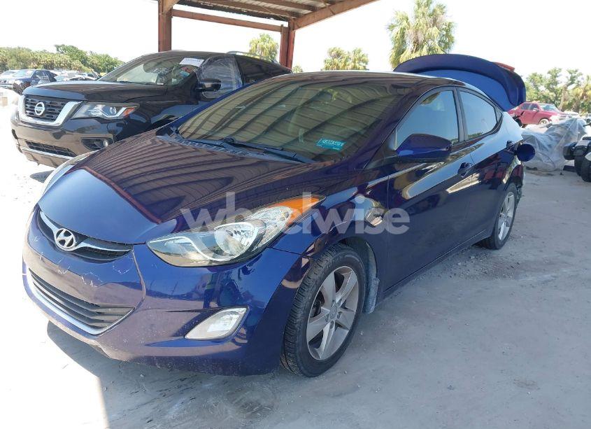 Photo 2 of 2013 Hyundai Elantra GLS (VIN 5NPDH4AE8DH294834)