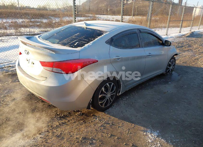 Photo 4 of 2013 Hyundai Elantra LIMITED (VIN 5NPDH4AE8DH307226)