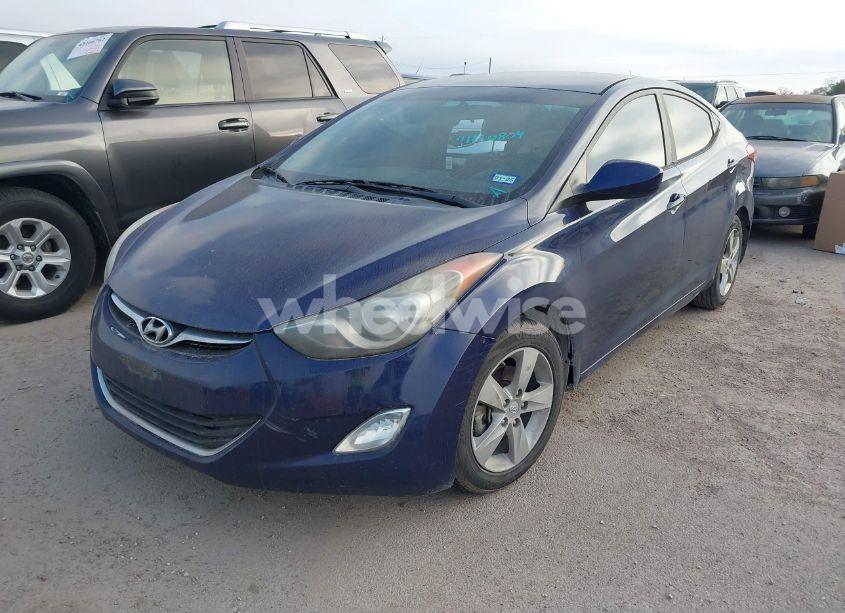 Photo 2 of 2013 Hyundai Elantra GLS (VIN 5NPDH4AE8DH310207)
