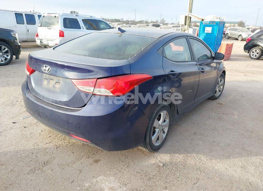 Photo 4 of 2013 Hyundai Elantra GLS (VIN 5NPDH4AE8DH310207)