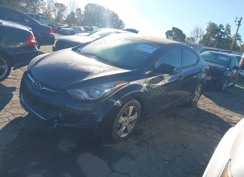 Photo 2 of 2013 Hyundai Elantra GLS (VIN 5NPDH4AE8DH314046)