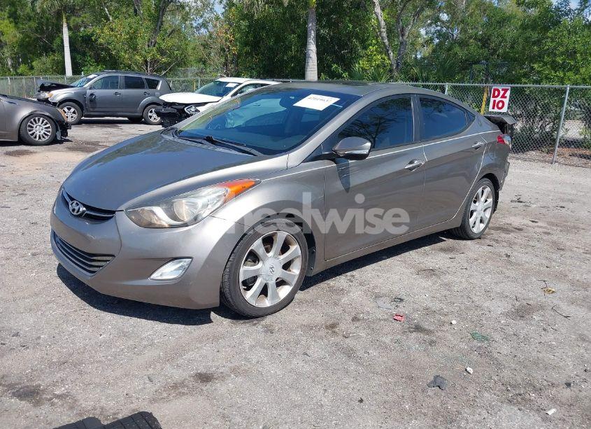 Photo 2 of 2013 Hyundai Elantra LIMITED (VIN 5NPDH4AE8DH322633)