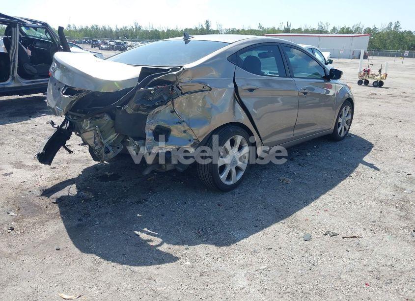 Photo 4 of 2013 Hyundai Elantra LIMITED (VIN 5NPDH4AE8DH322633)