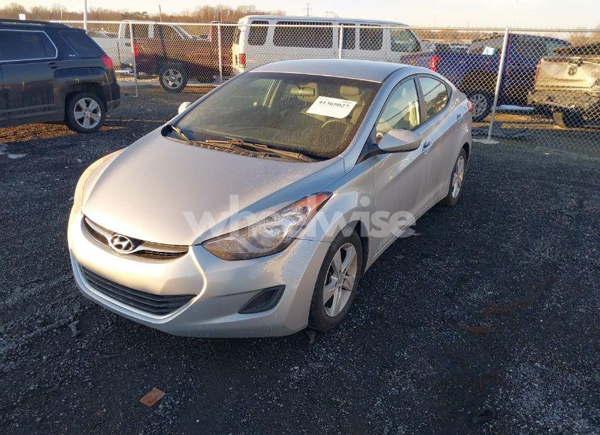Photo 2 of 2013 Hyundai Elantra GLS (VIN 5NPDH4AE8DH324740)