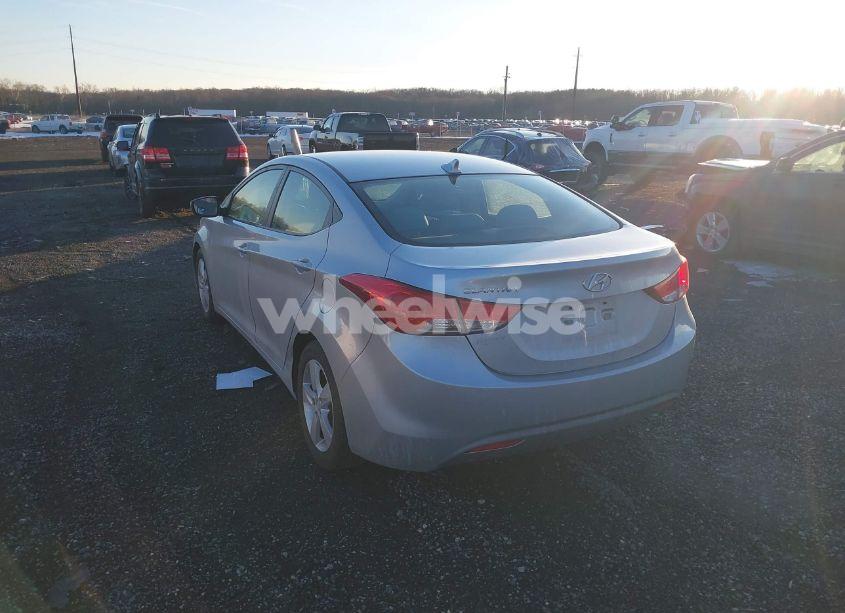 Photo 3 of 2013 Hyundai Elantra GLS (VIN 5NPDH4AE8DH324740)