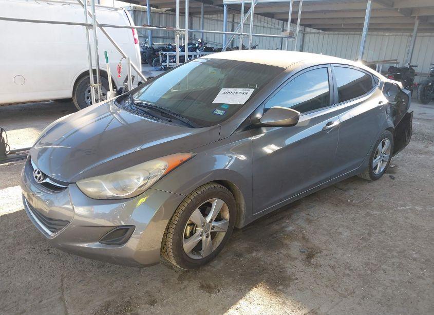 Photo 2 of 2013 Hyundai Elantra GLS (VIN 5NPDH4AE8DH342137)
