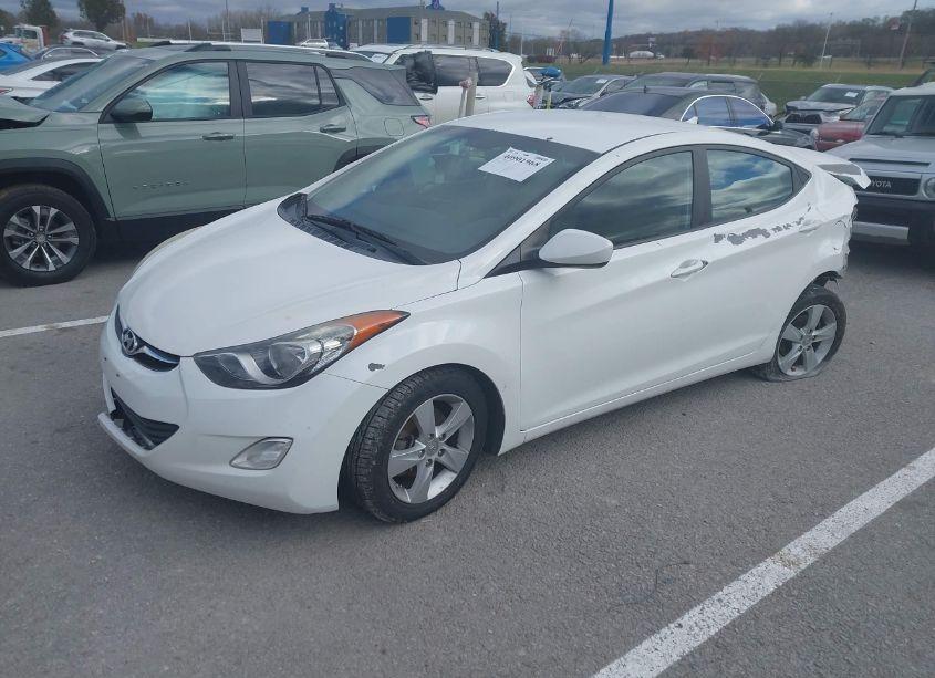 Photo 2 of 2013 Hyundai Elantra GLS (VIN 5NPDH4AE8DH349475)