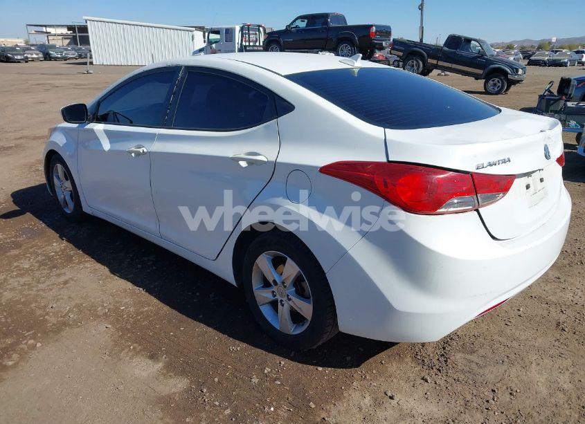 Photo 3 of 2013 Hyundai Elantra GLS (VIN 5NPDH4AE8DH352229)