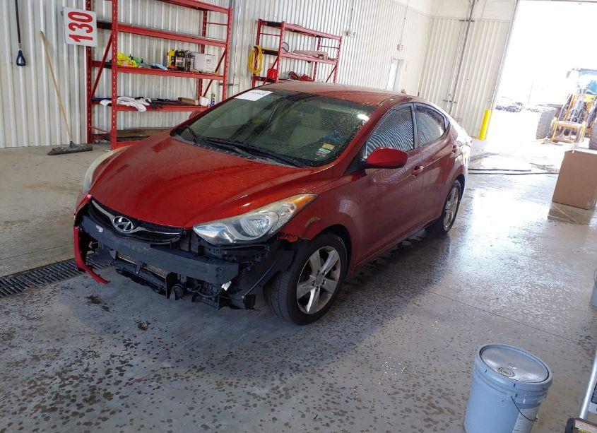 Photo 2 of 2013 Hyundai Elantra GLS (VIN 5NPDH4AE8DH353915)