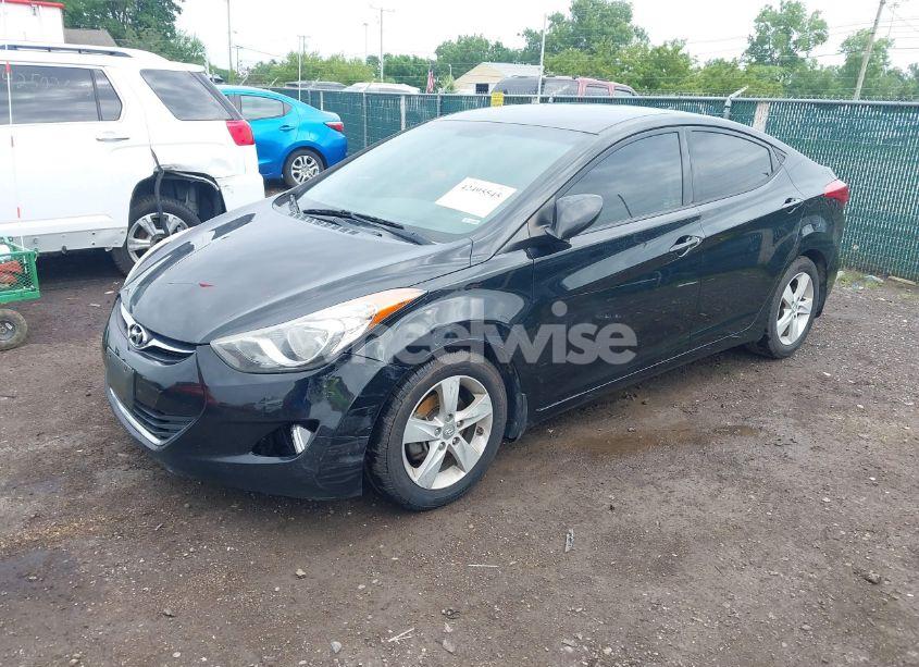 Photo 2 of 2013 Hyundai Elantra GLS (VIN 5NPDH4AE8DH375171)