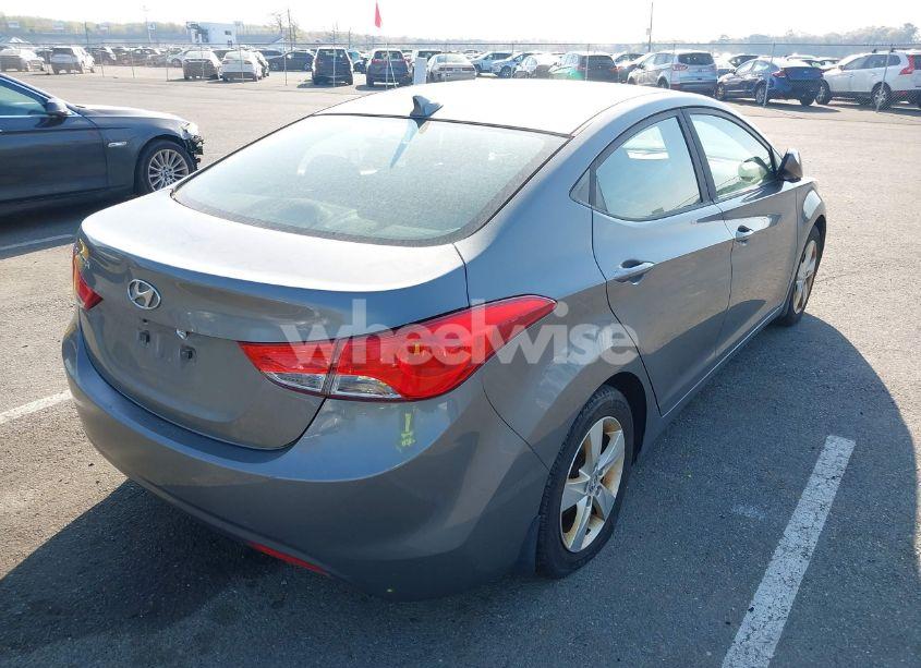 Photo 4 of 2013 Hyundai Elantra GLS (VIN 5NPDH4AE8DH383870)