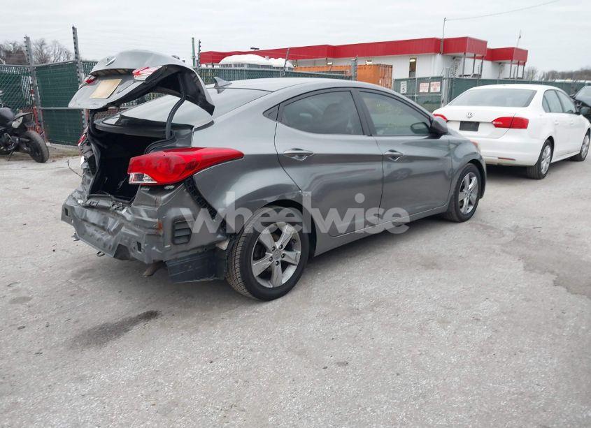 Photo 4 of 2013 Hyundai Elantra GLS (VIN 5NPDH4AE8DH383903)