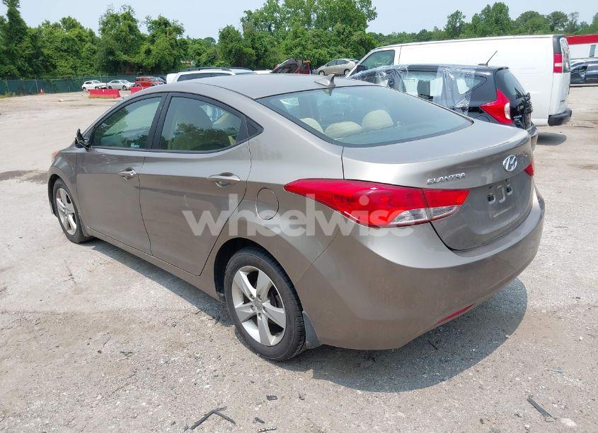 Photo 3 of 2013 Hyundai Elantra GLS (VIN 5NPDH4AE8DH423879)