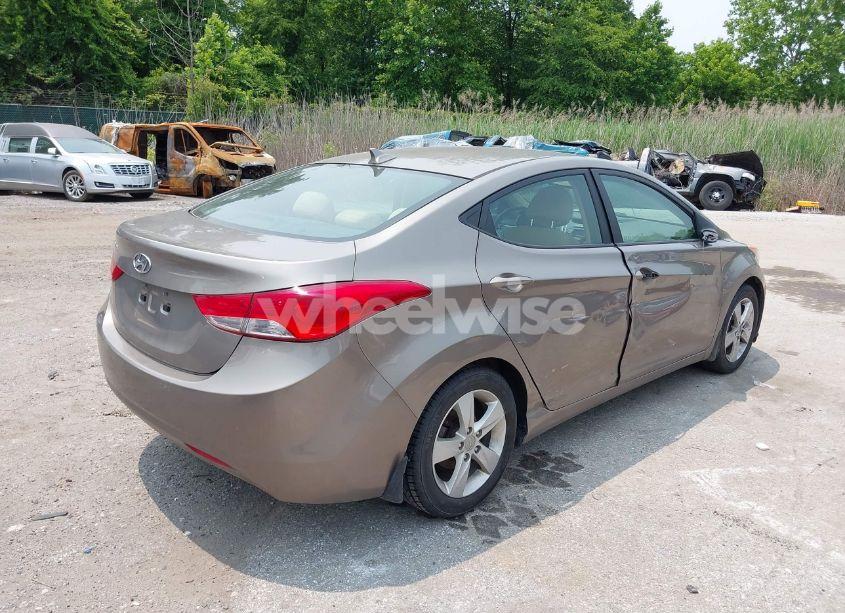 Photo 4 of 2013 Hyundai Elantra GLS (VIN 5NPDH4AE8DH423879)