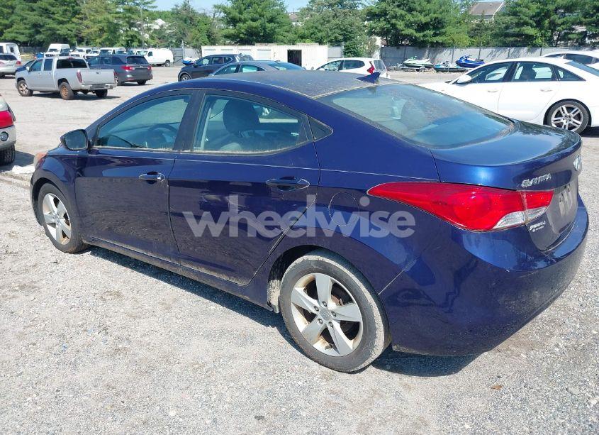 Photo 3 of 2013 Hyundai Elantra GLS (VIN 5NPDH4AE8DH436406)