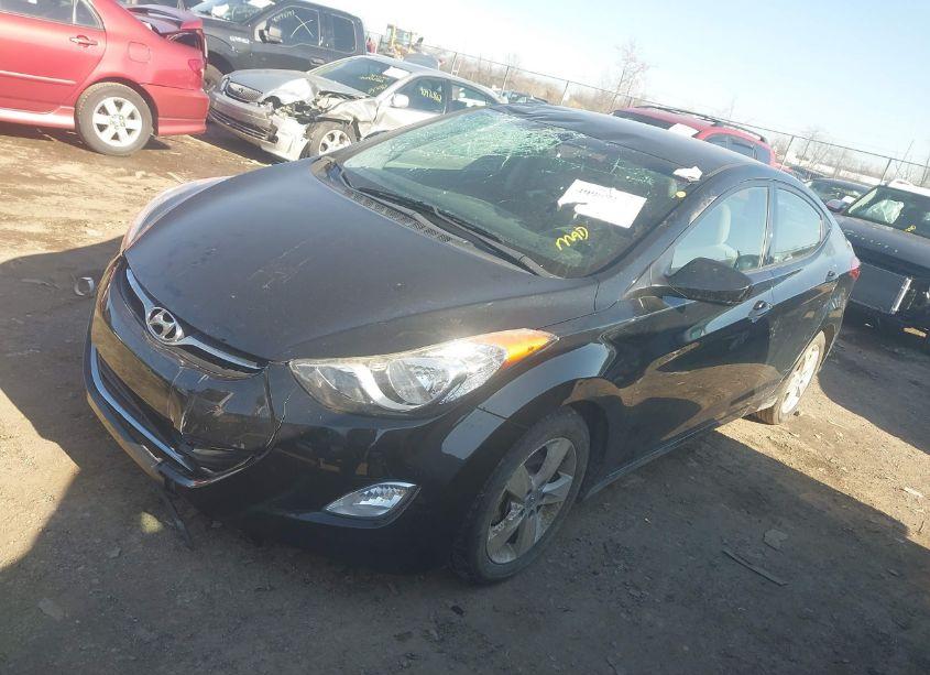 Photo 2 of 2013 Hyundai Elantra GLS (VIN 5NPDH4AE8DH447857)