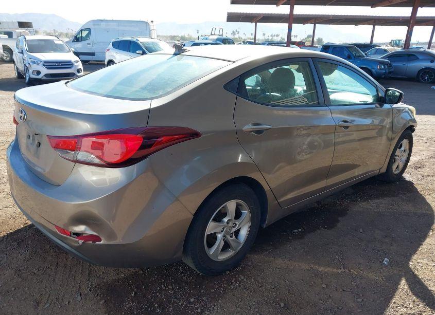Photo 4 of 2014 Hyundai Elantra SE (VIN 5NPDH4AE8EH457290)